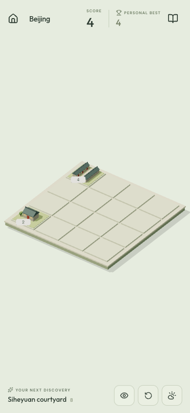 CityMaker — 3D Landmark 2048 screenshot