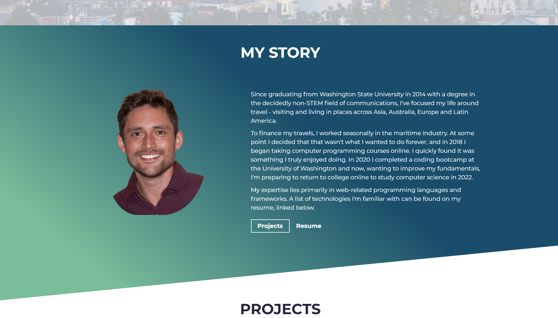GitHub - derek-watson14/react-portfolio: A developer portfolio built ...