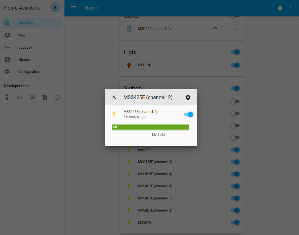 Controlling switches