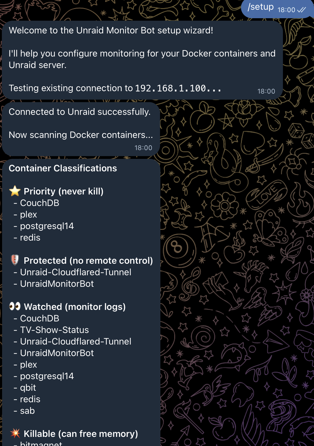 Unraid-Monitor-Bot image 1