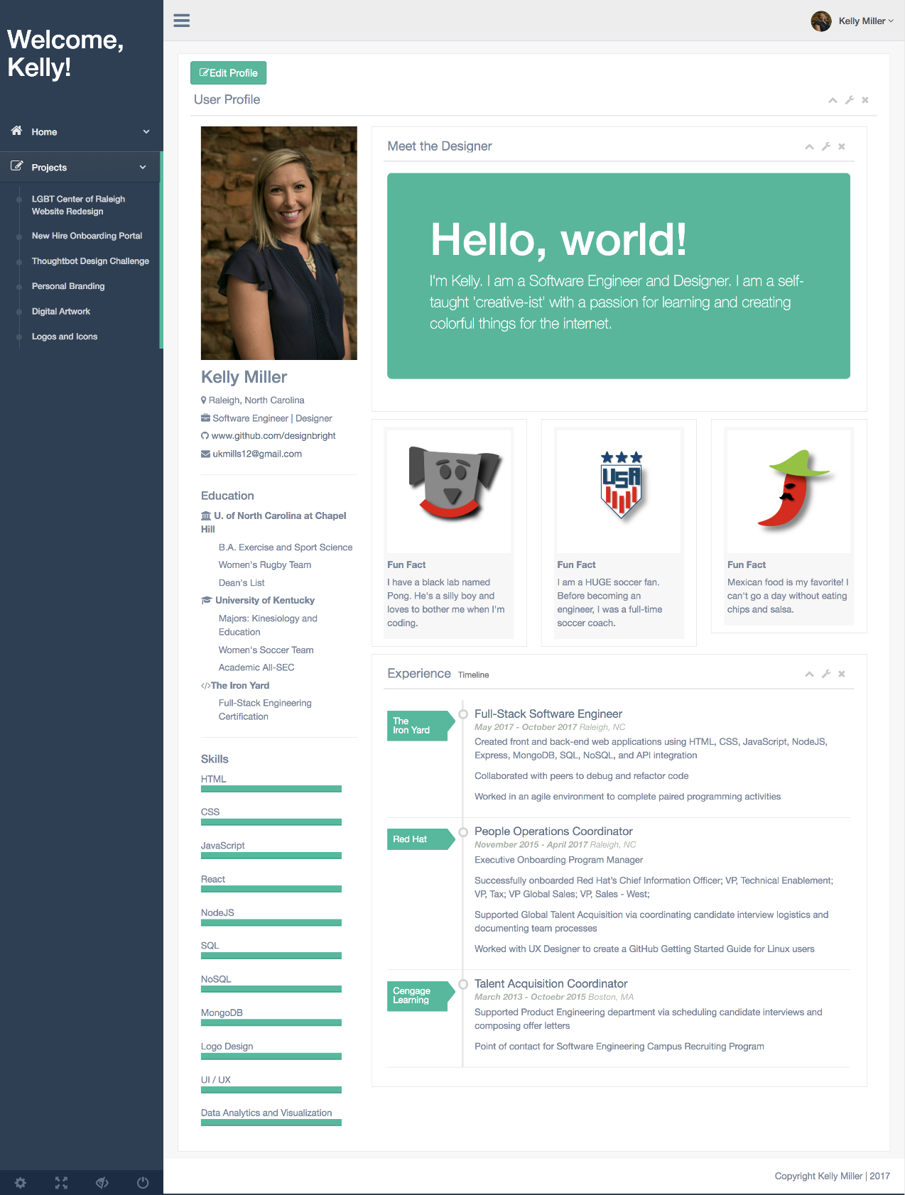 Landing Page Screenshot