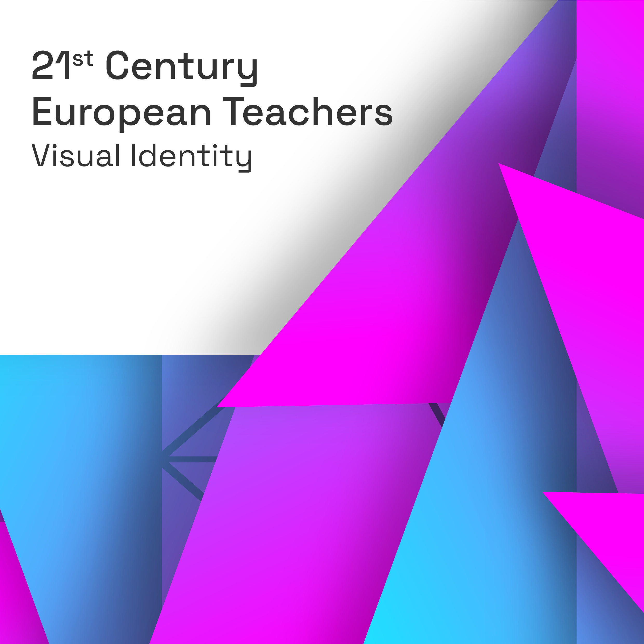 21st Century European Teachers: Logo and Visual Identity cover