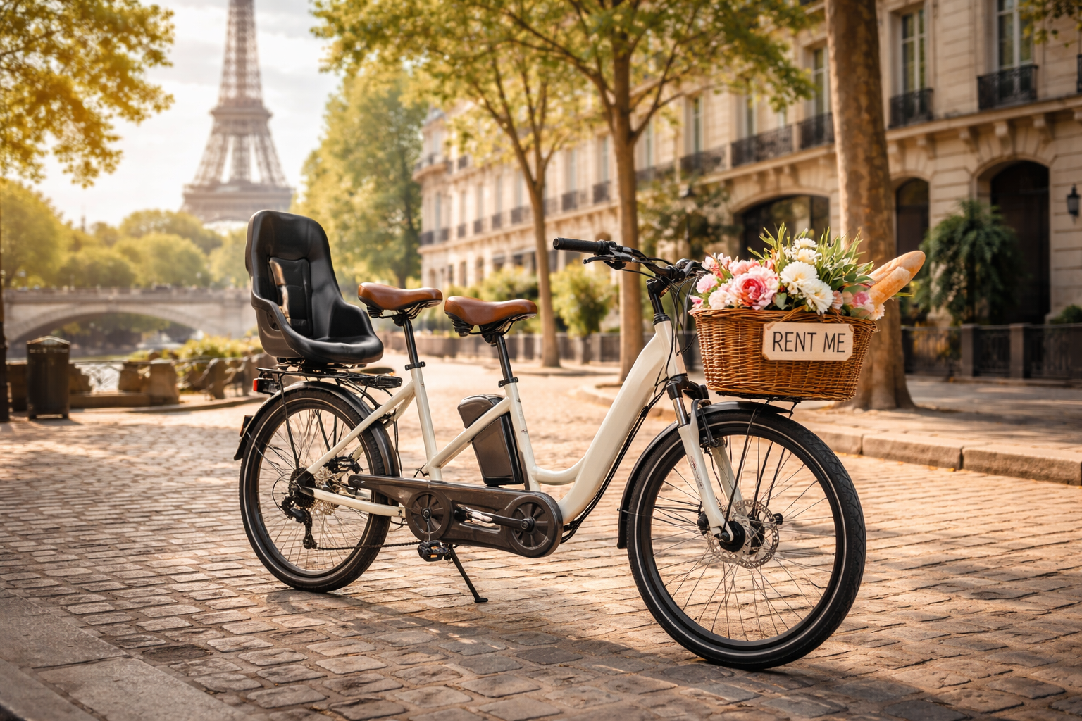 Bike with Child Seat