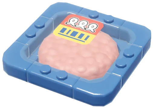 Hamburguesa de bloques