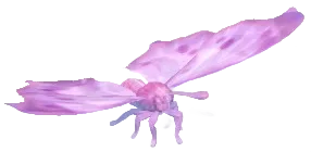 Mariposa madreperla de cristal nevado