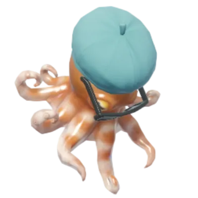 Polvo Anão Diretor de Chapéu Azul-Escuro