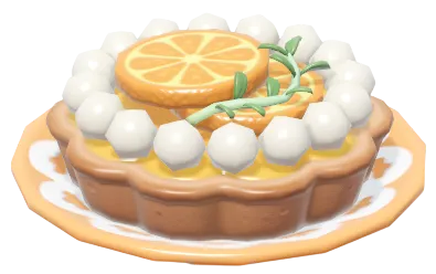 Tarta aromática hierba luisa de mandarina