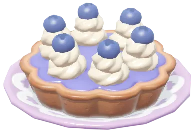 Tarta aromática hierba luisa de arándano