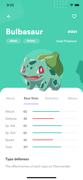 Pokemon Info - Base Stats