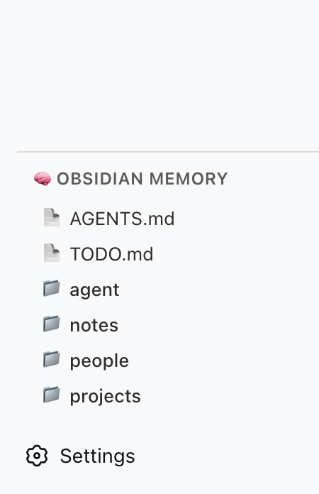 Obsidian Memory Panel
