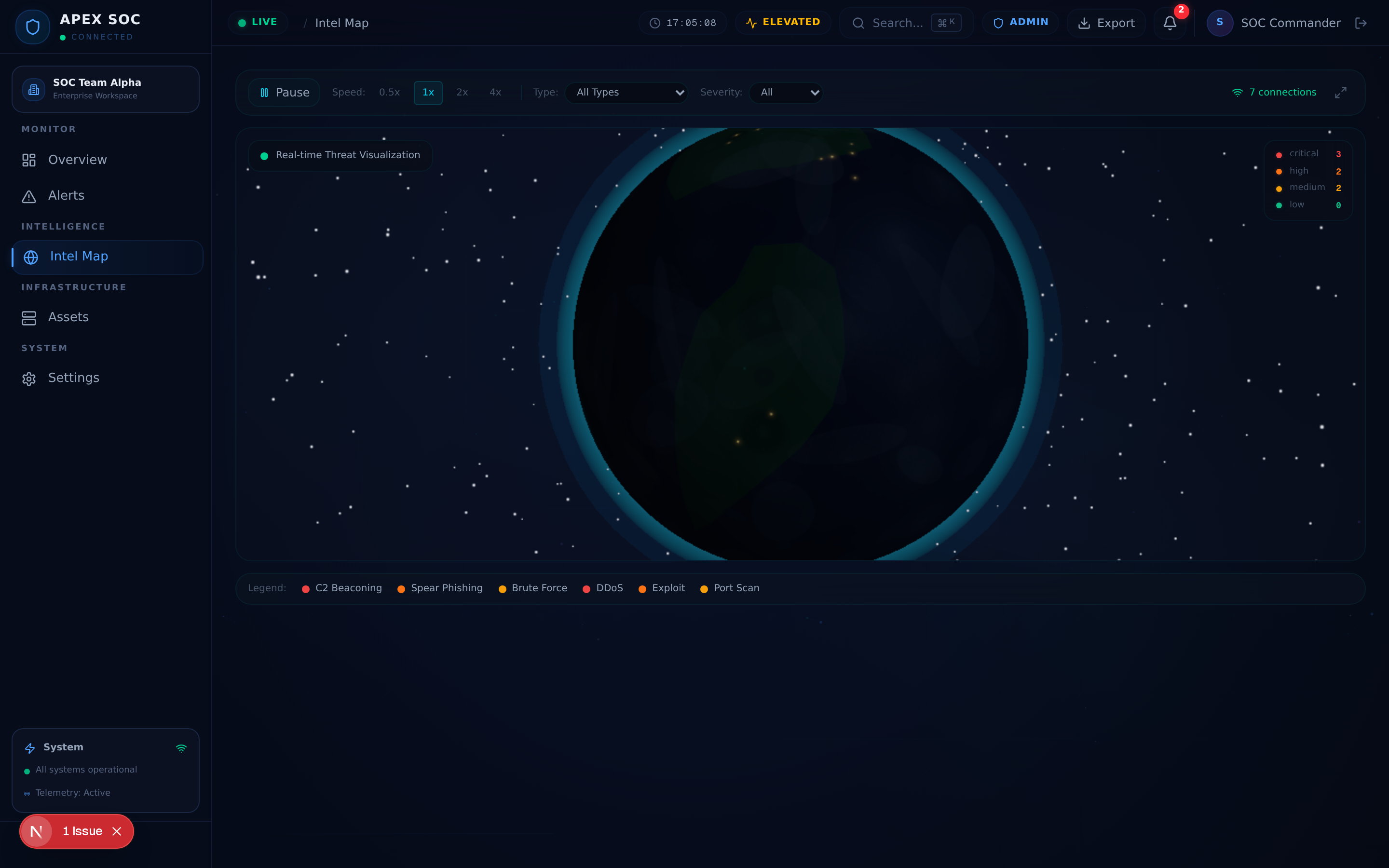 Intel Map View