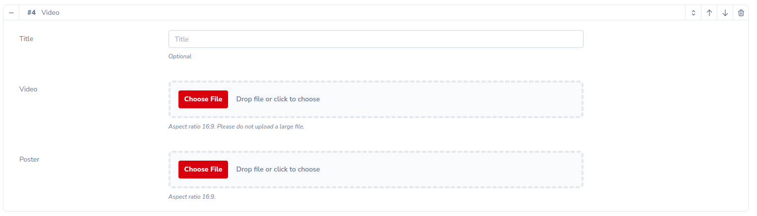 Example of Flexible layout