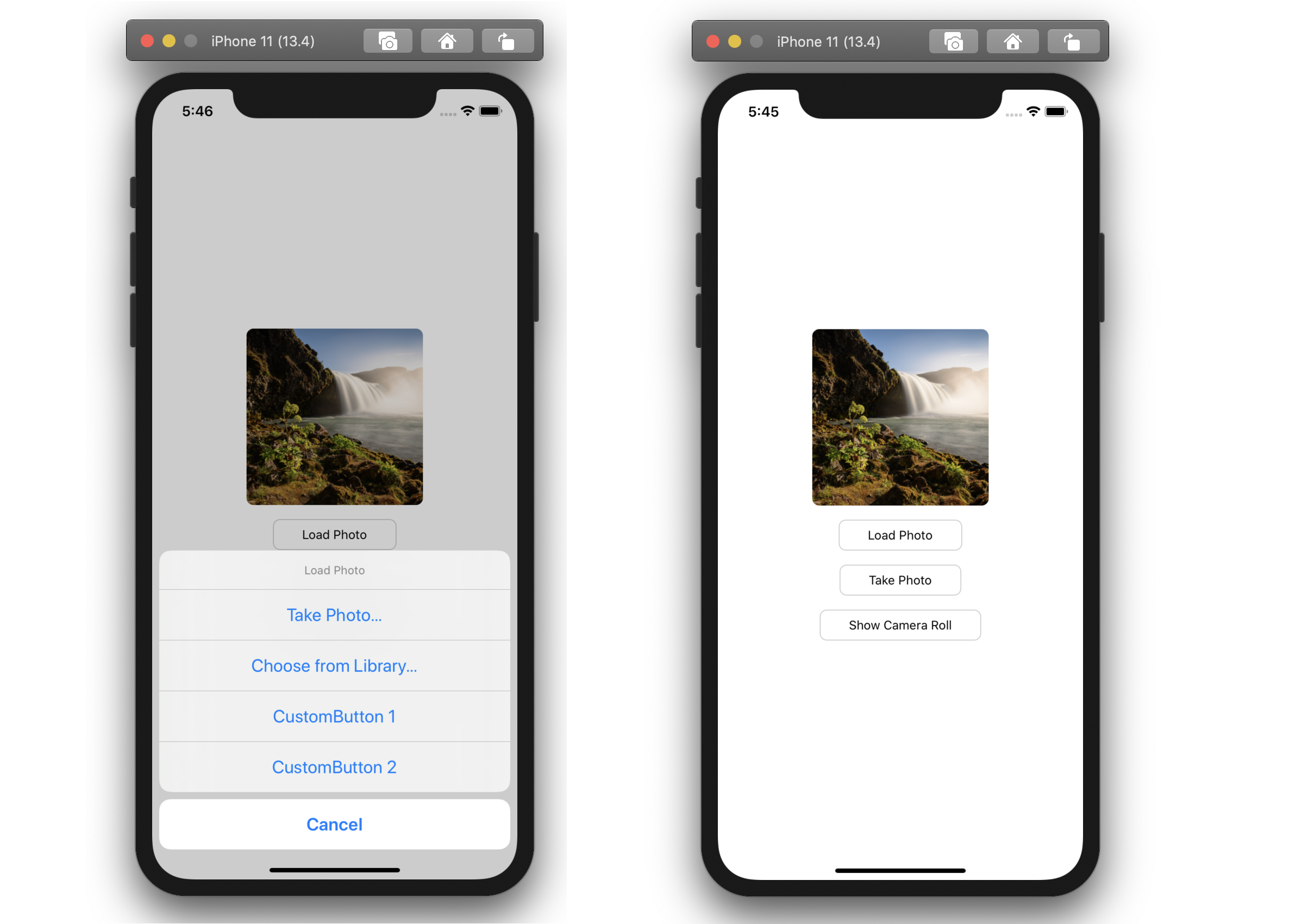 React Native Image Picker Example