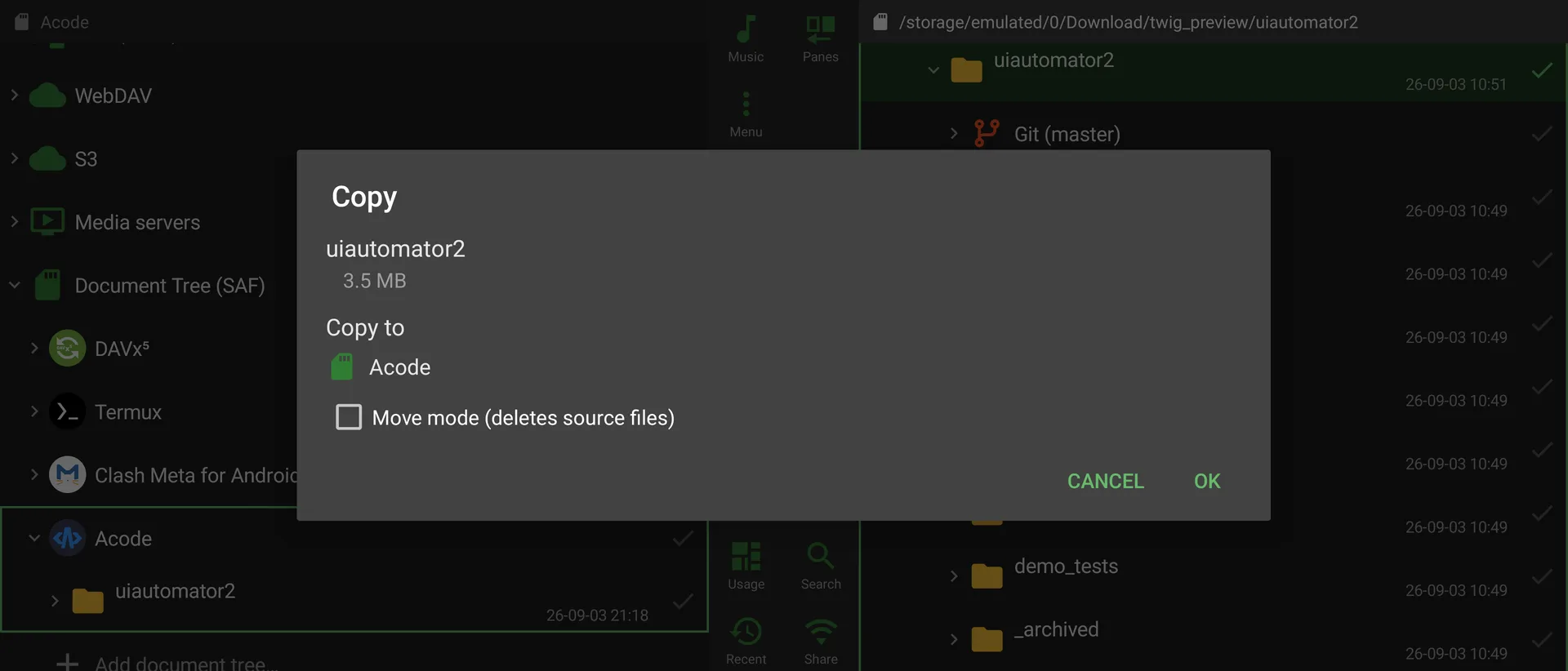 twig screenshot 2