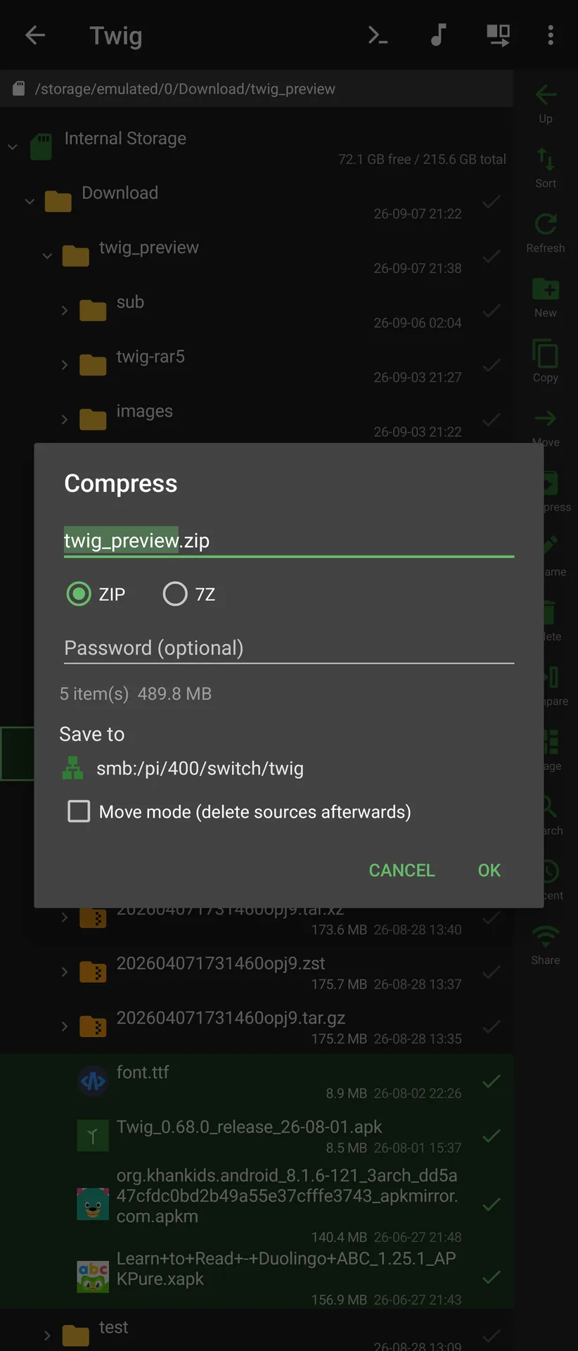 App image
