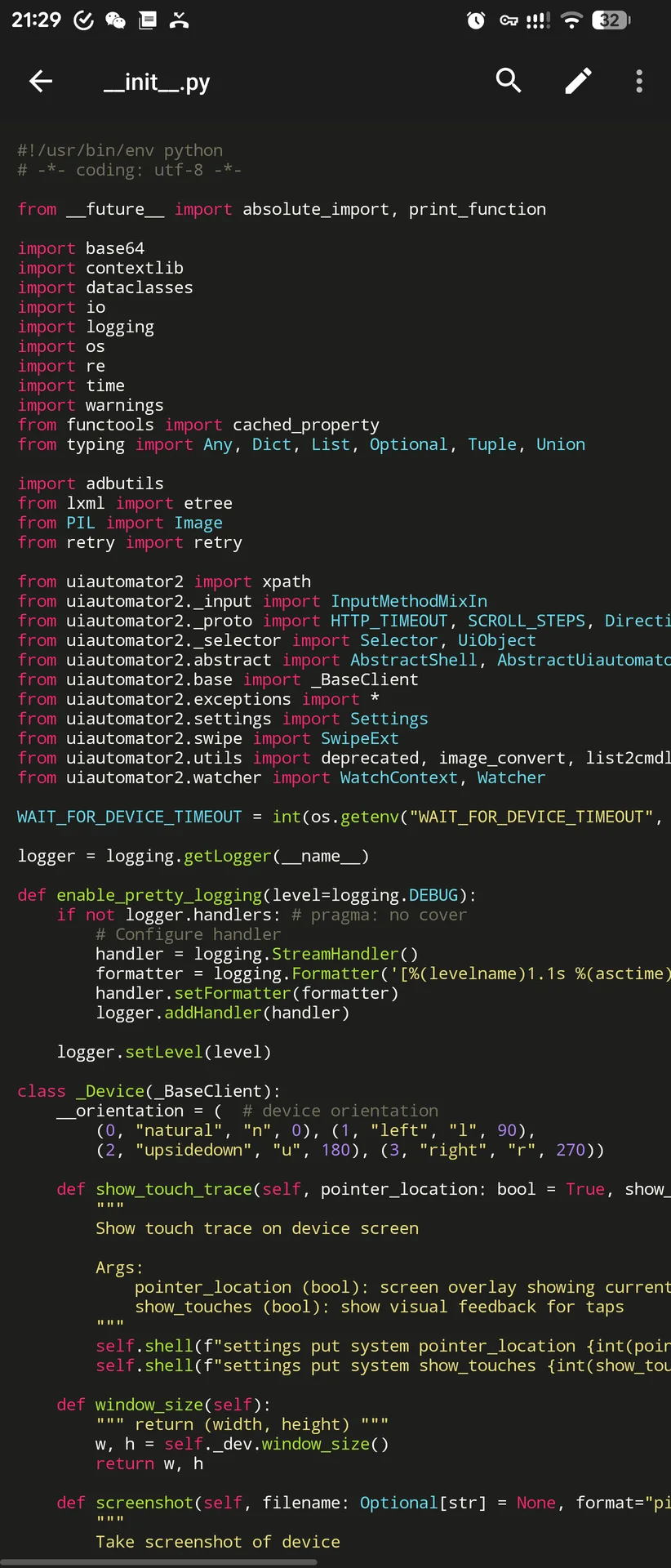 App image