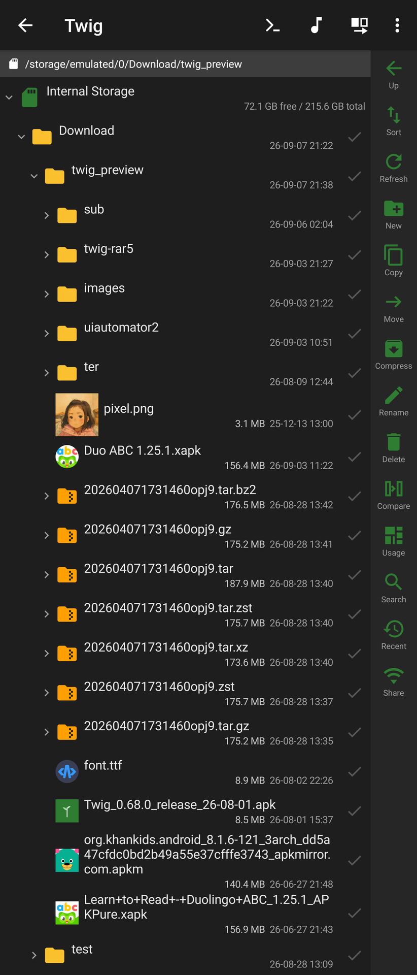 App image