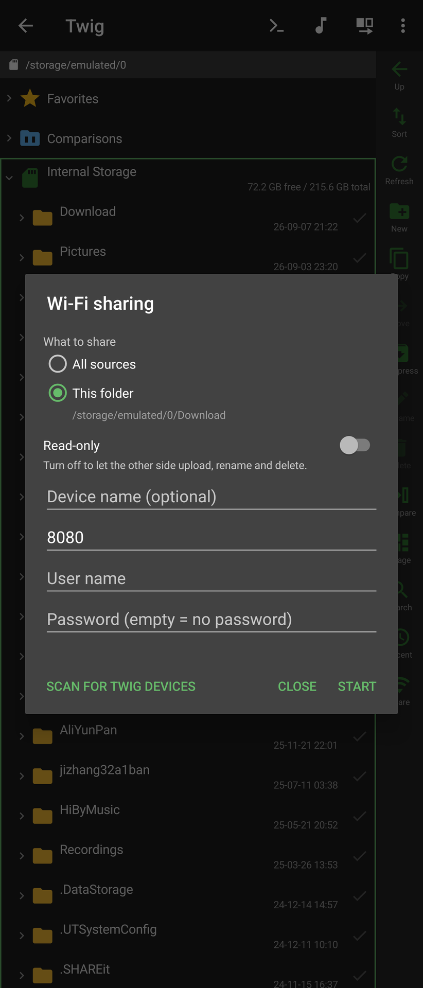 App image