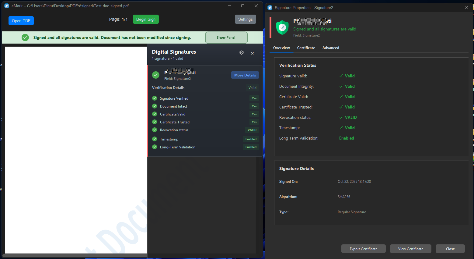 Signature Verification