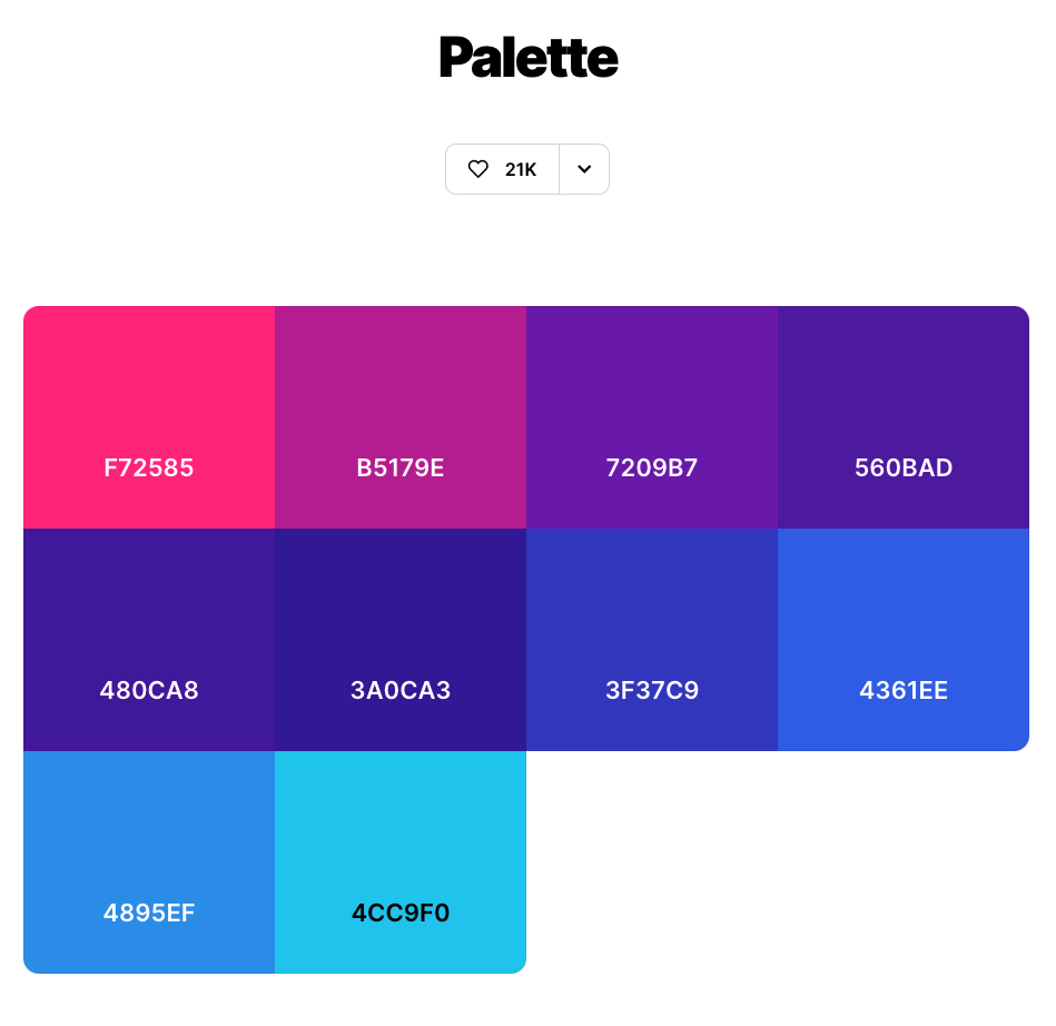 ColorPalette!