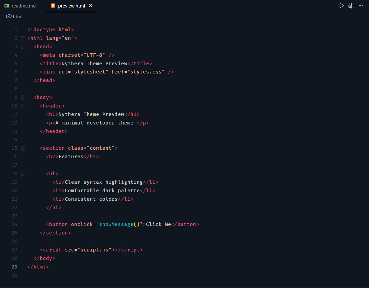 HTML Preview