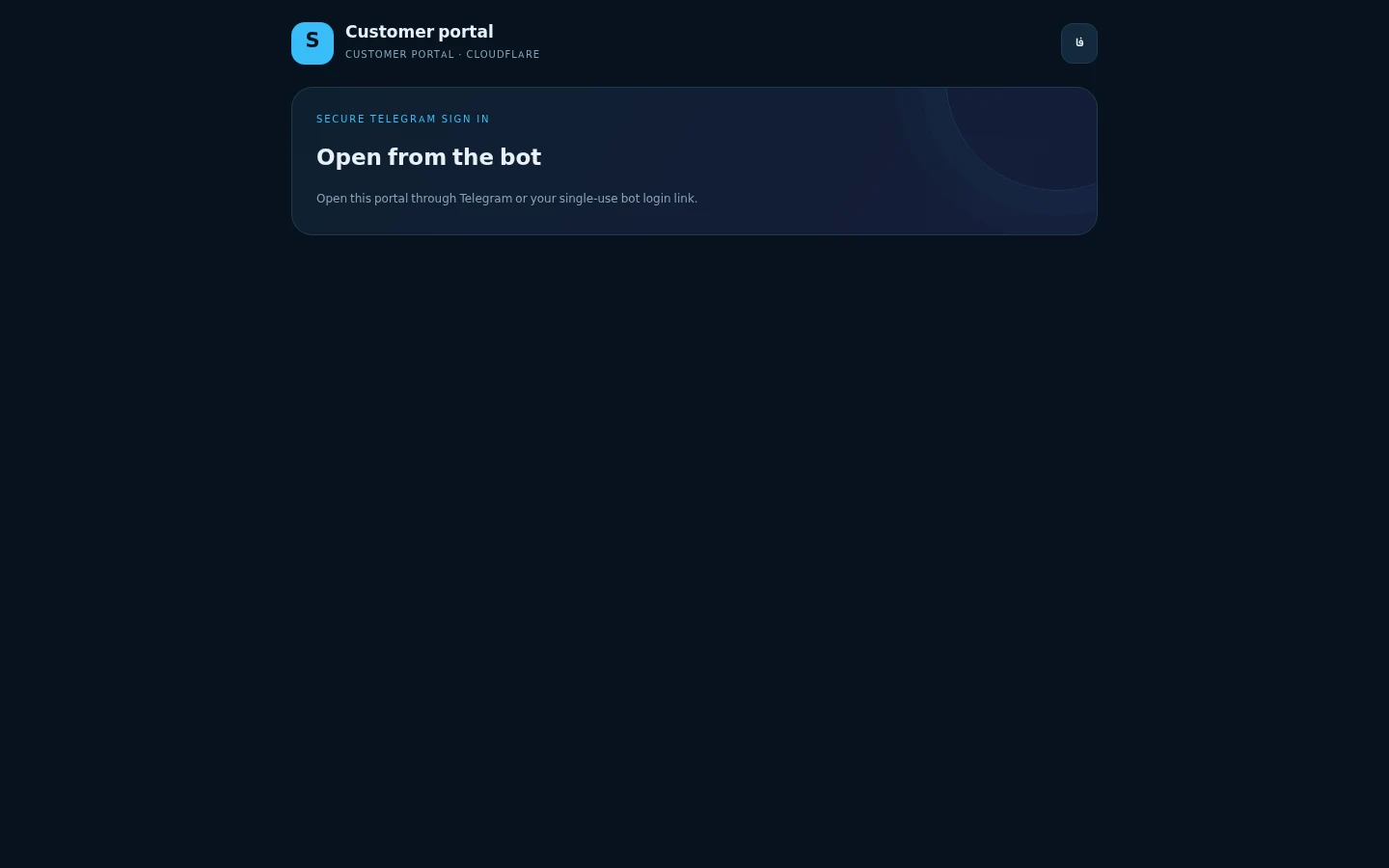 Customer Mini App