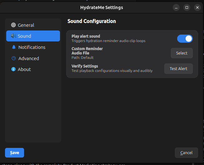Sound Settings