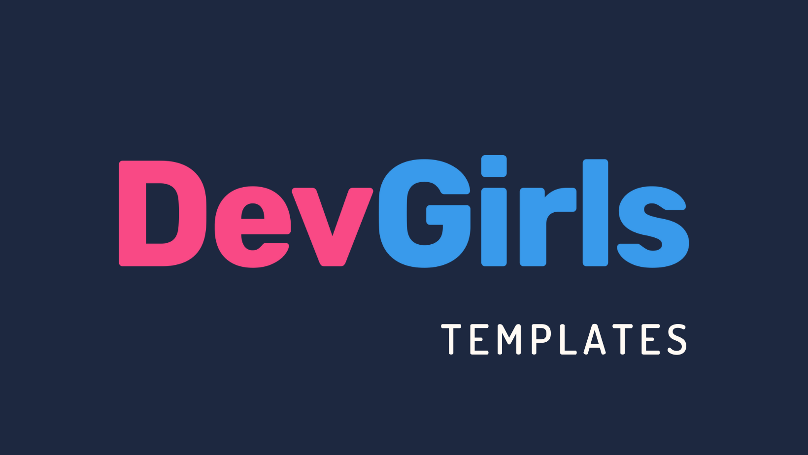 Banner com logomarca da Dev Girls 