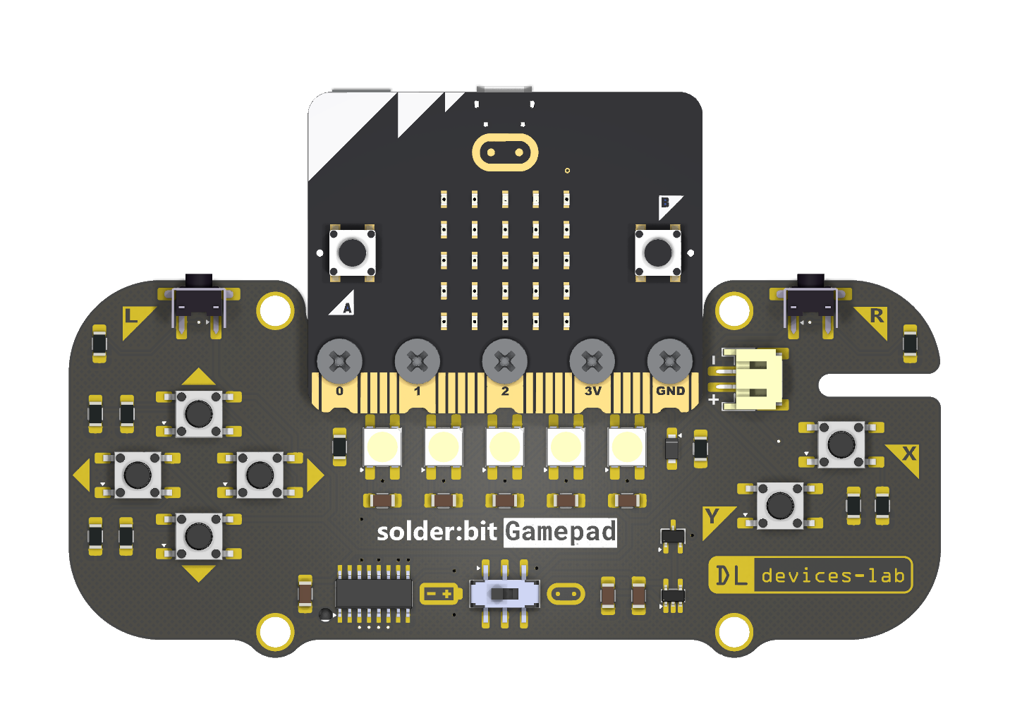 Solderbit gamepad, from the project README