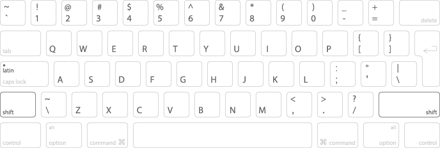 Базовая Латиница