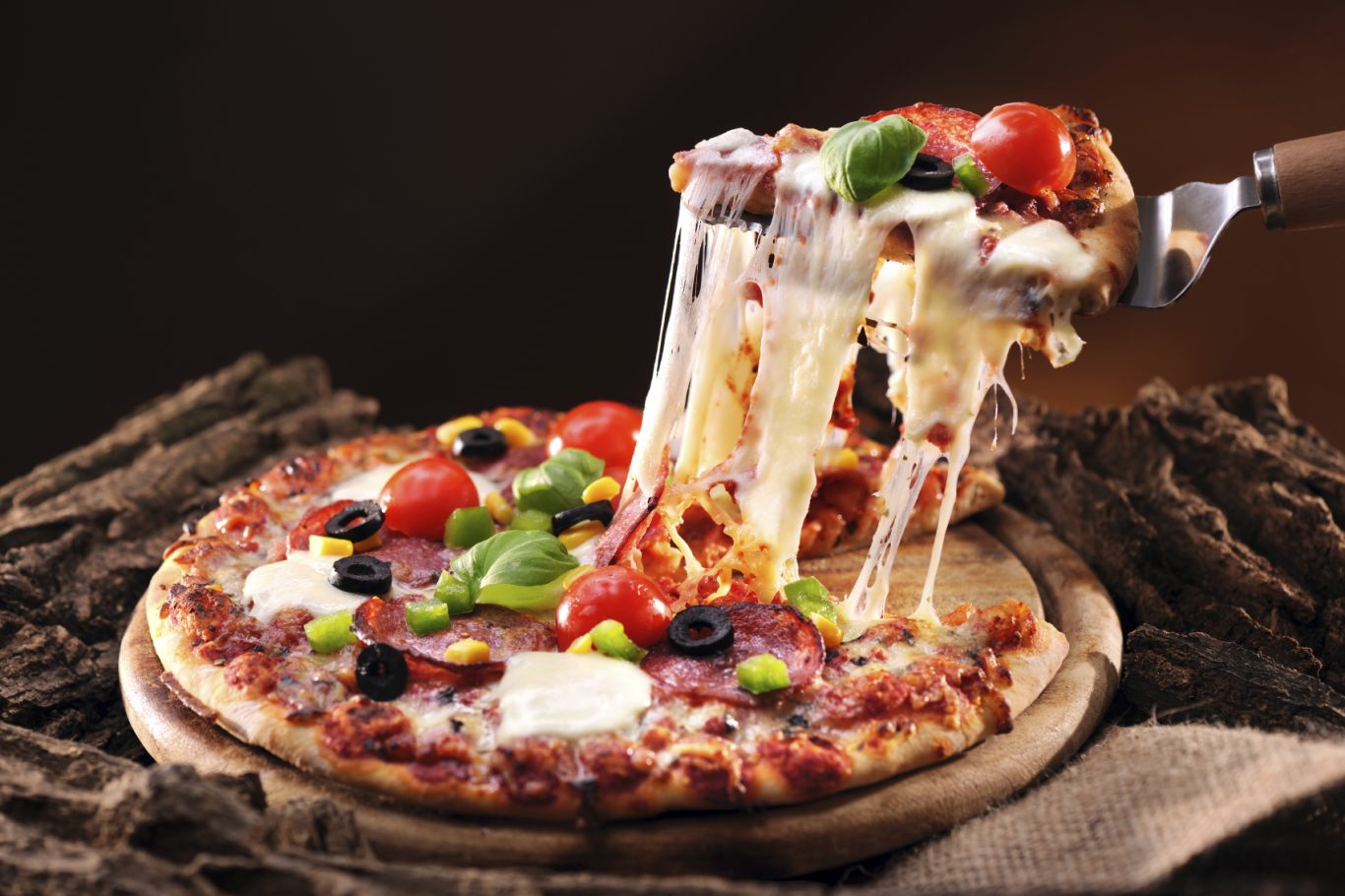 Pizza Carbonara