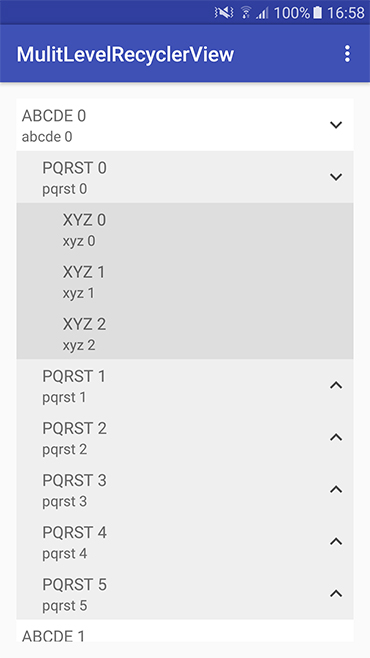 MultiLevelRecyclerView