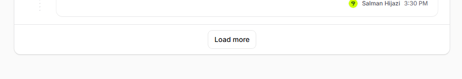Load more button, light mode