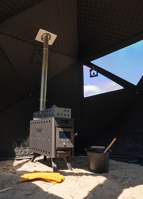 Interior on the sand