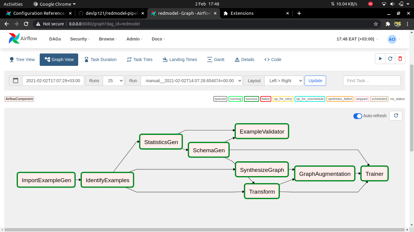 Screenshot semisupervised learning workflow