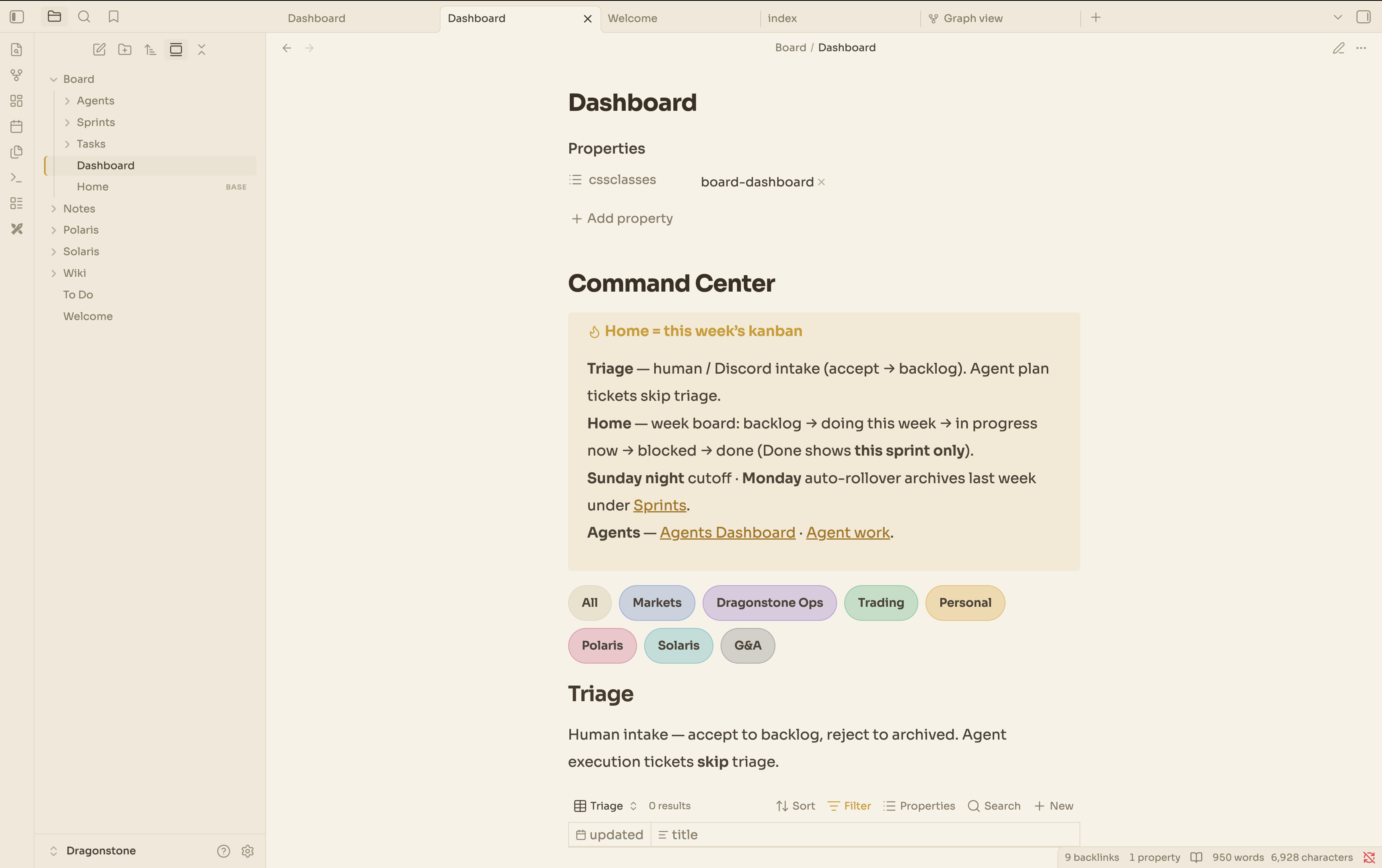 Light dashboard