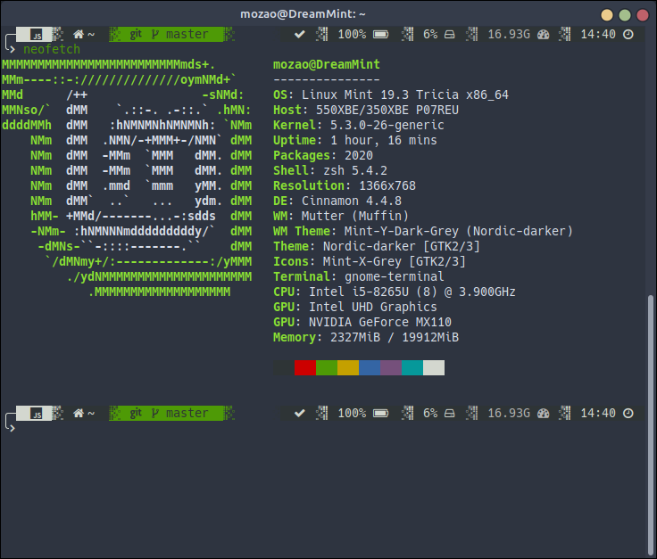 Screenshot Terminal