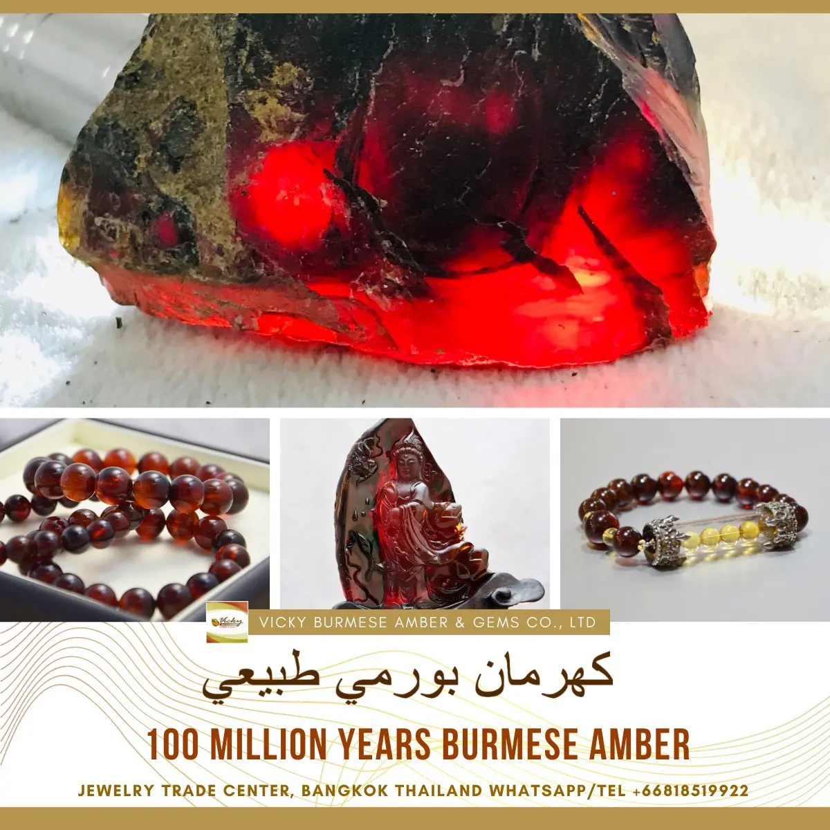 Burmese amber specimen 2