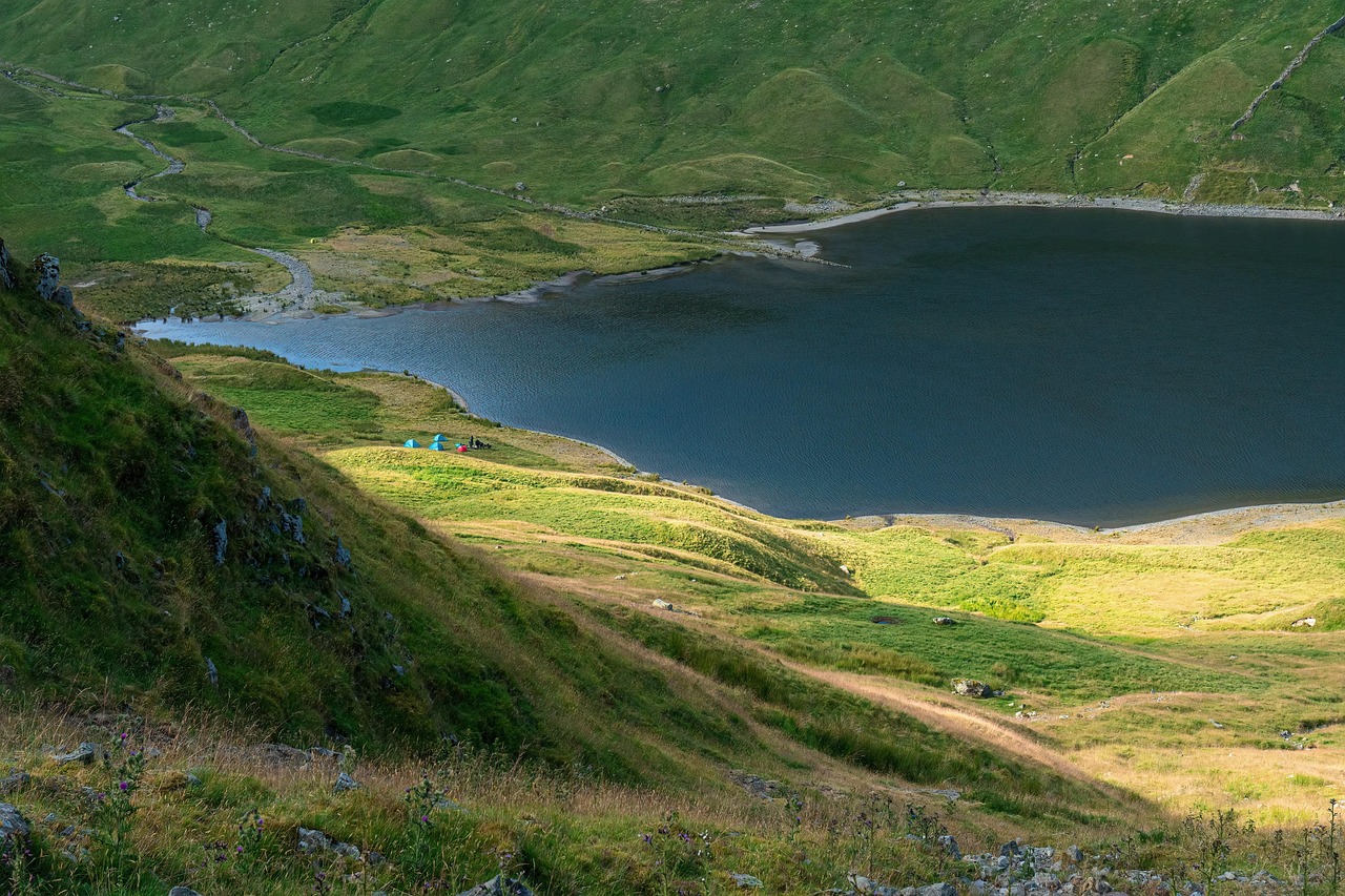 Camping by the Lake