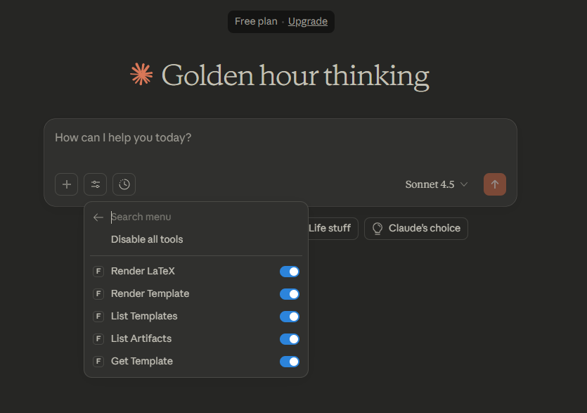 Demo screenshot