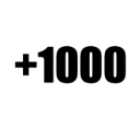 :+1000: