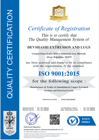 ISO 9001:2015 Certificate