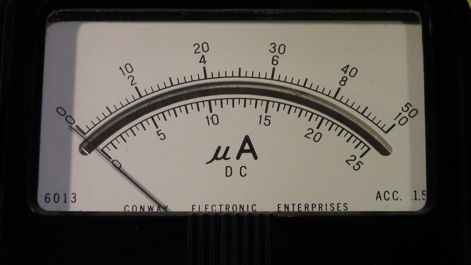 Exemplar ammeter