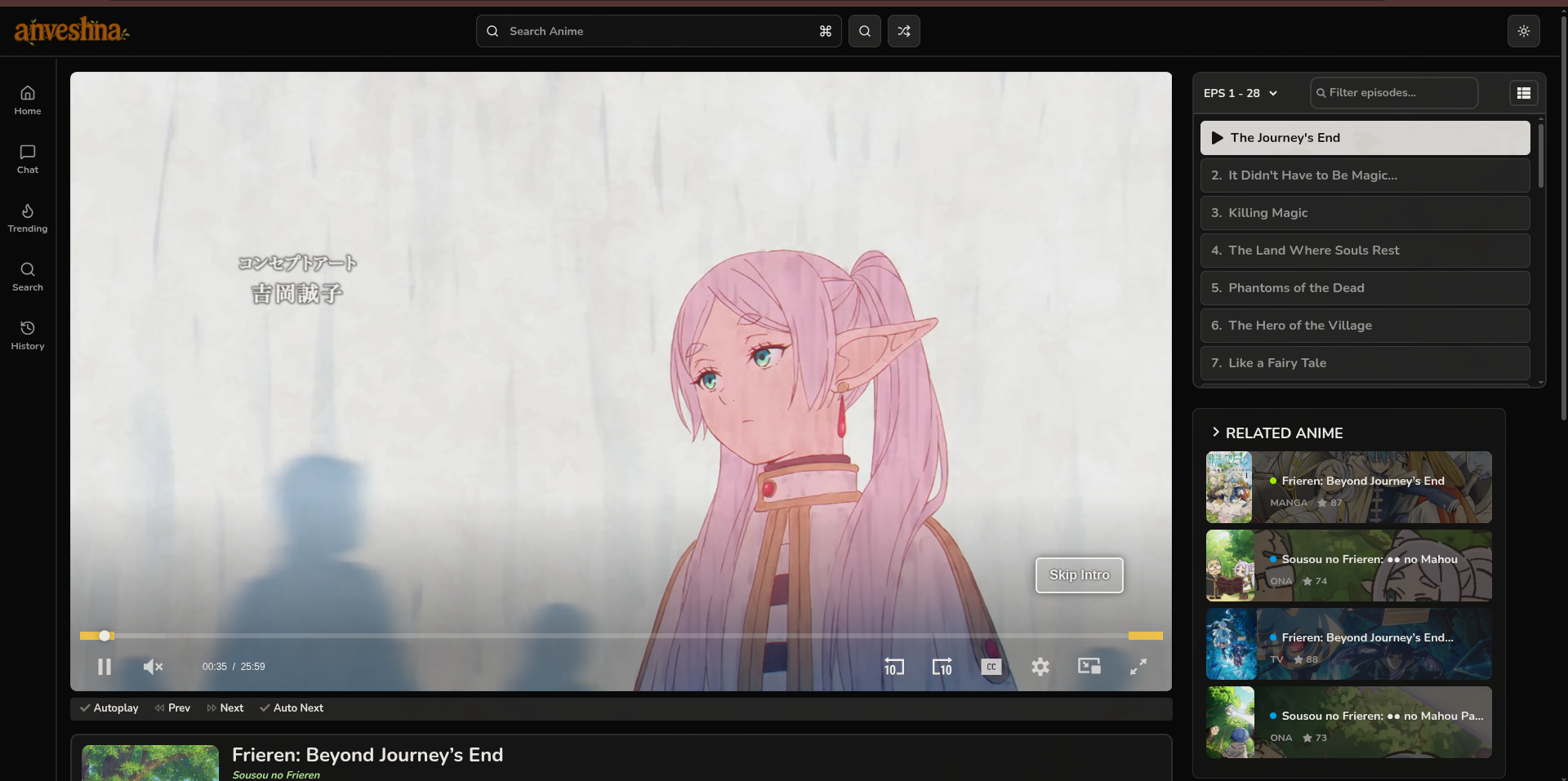 Watch Page