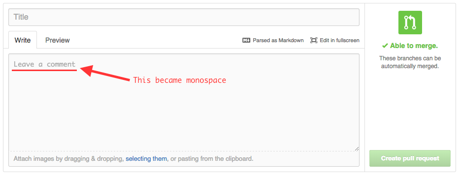 github-monospace-editor