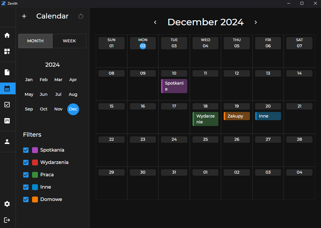 Calendar