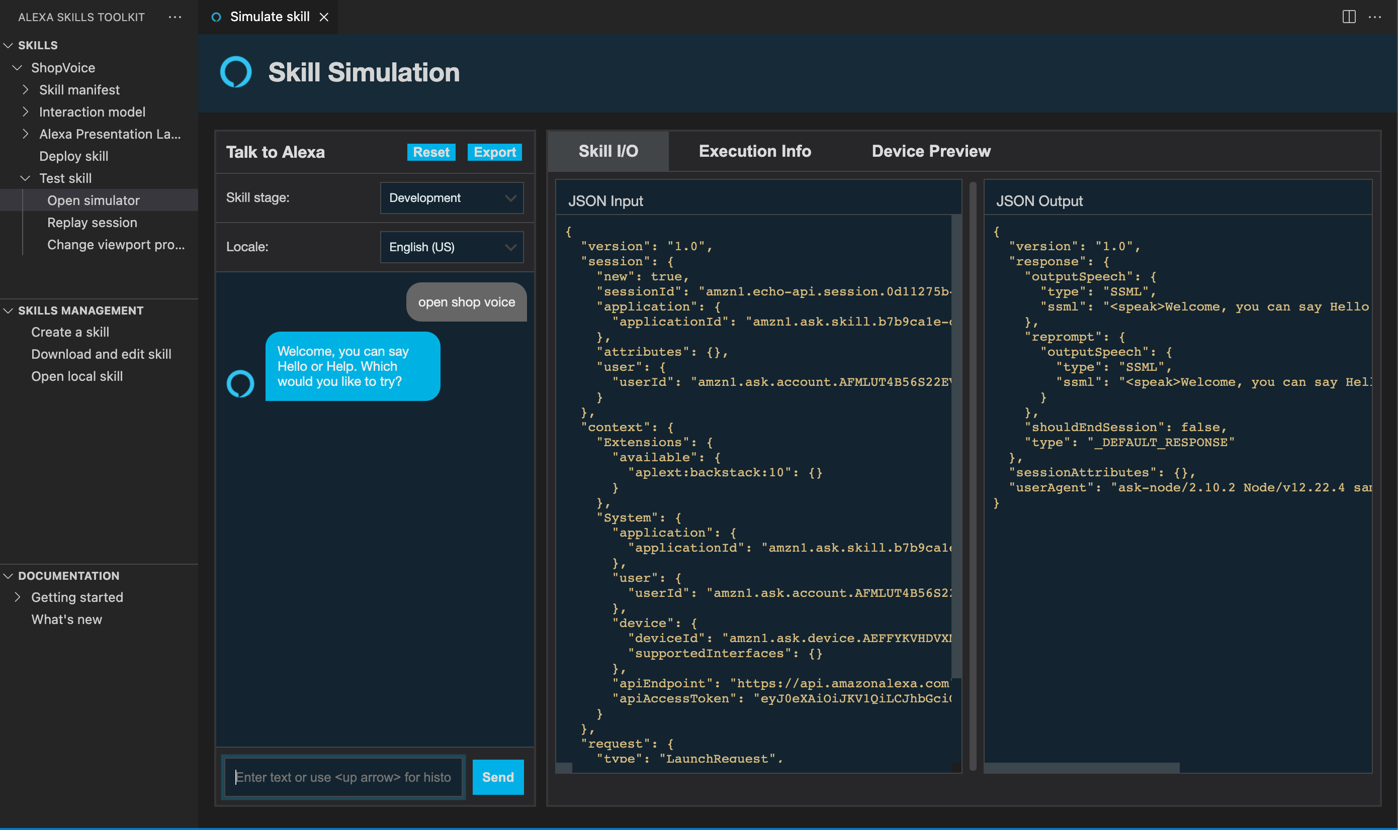 Testing Invocation World