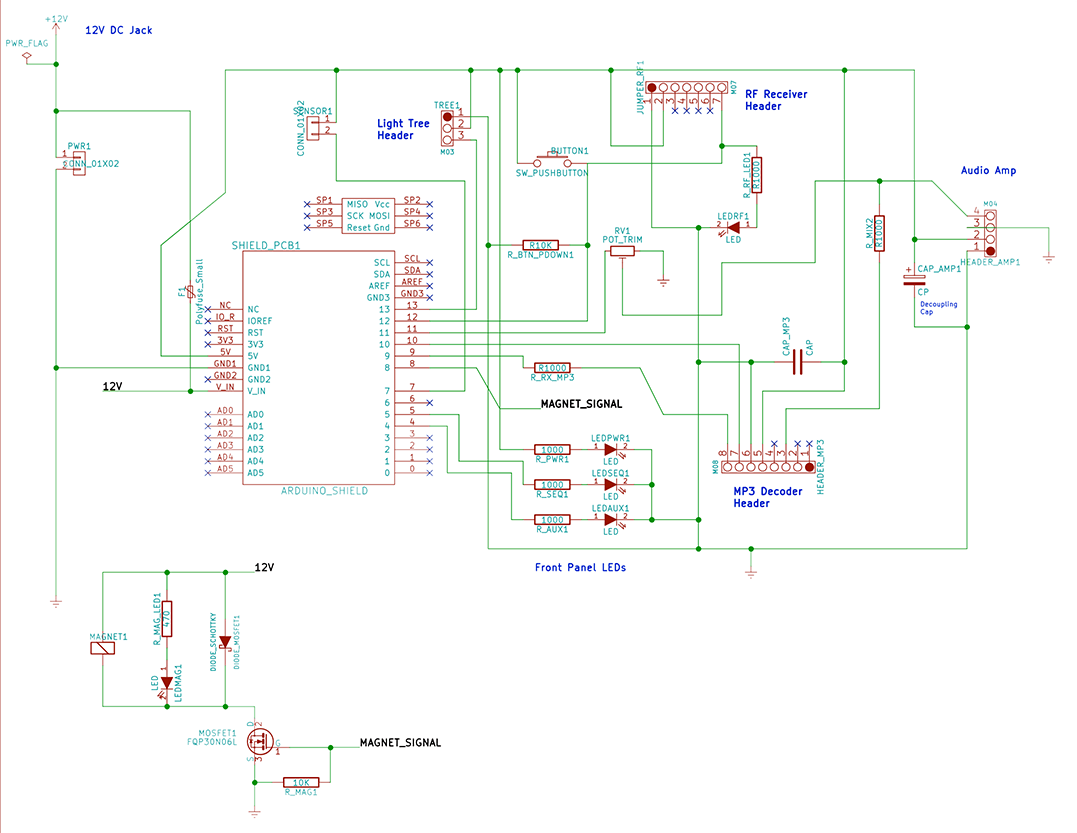 Image of gate controller schematic