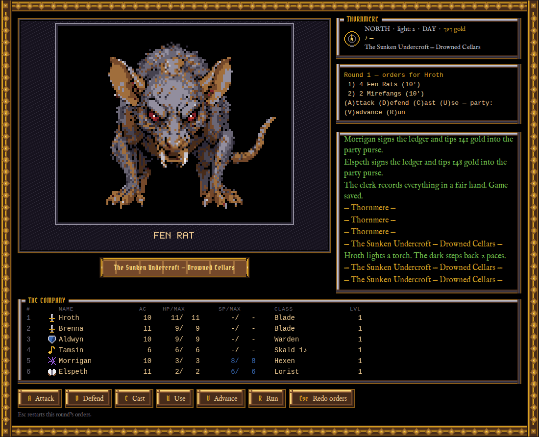 THORNMERE: The Founding Song screenshot