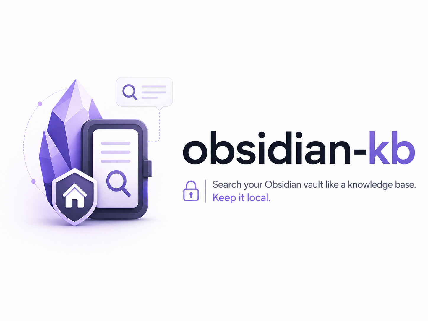 obsidian-kb logo